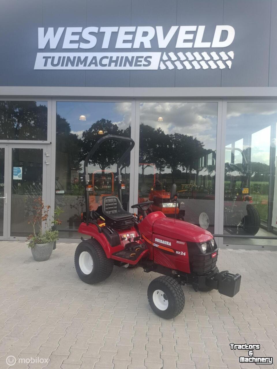 Tractor Shibaura Gebruikte Shibaura SX24 mini tractor 24 pk hst 85 uur!