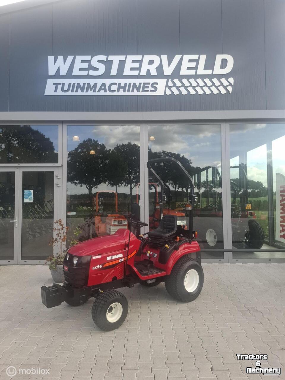 Tractor Shibaura Gebruikte Shibaura SX24 mini tractor 24 pk hst 85 uur!