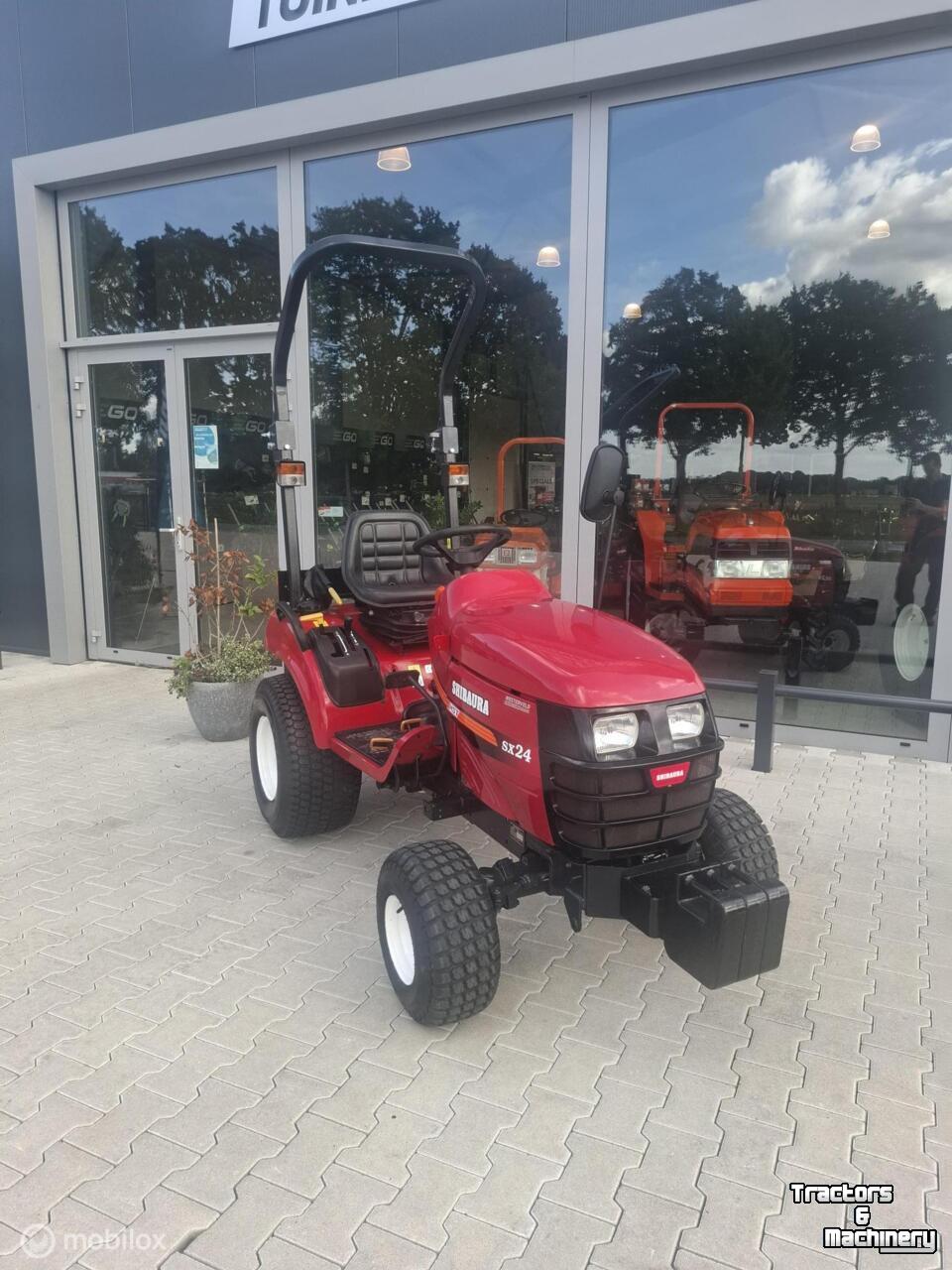 Tractor Shibaura Gebruikte Shibaura SX24 mini tractor 24 pk hst 85 uur!