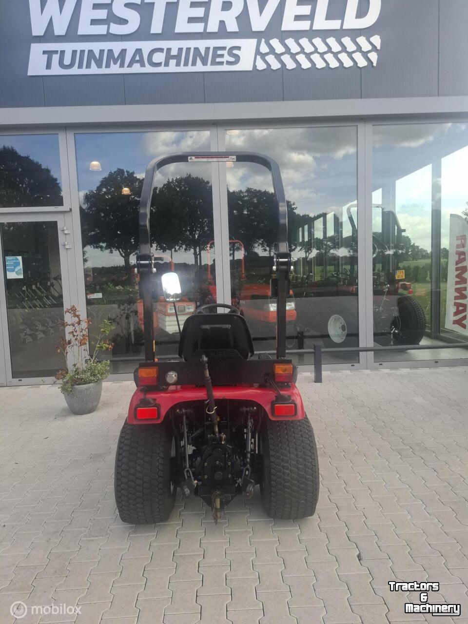 Tractor Shibaura Gebruikte Shibaura SX24 mini tractor 24 pk hst 85 uur!