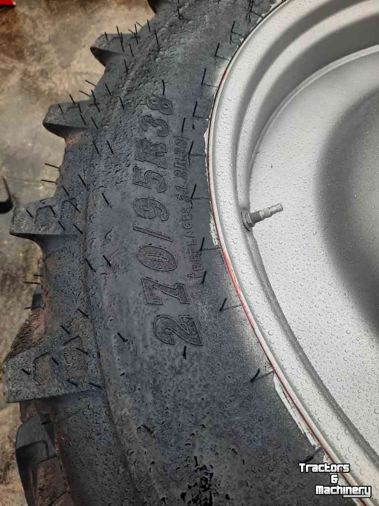 Wheels, Tyres, Rims & Dual spacers  270/95R24 + 270/95R38