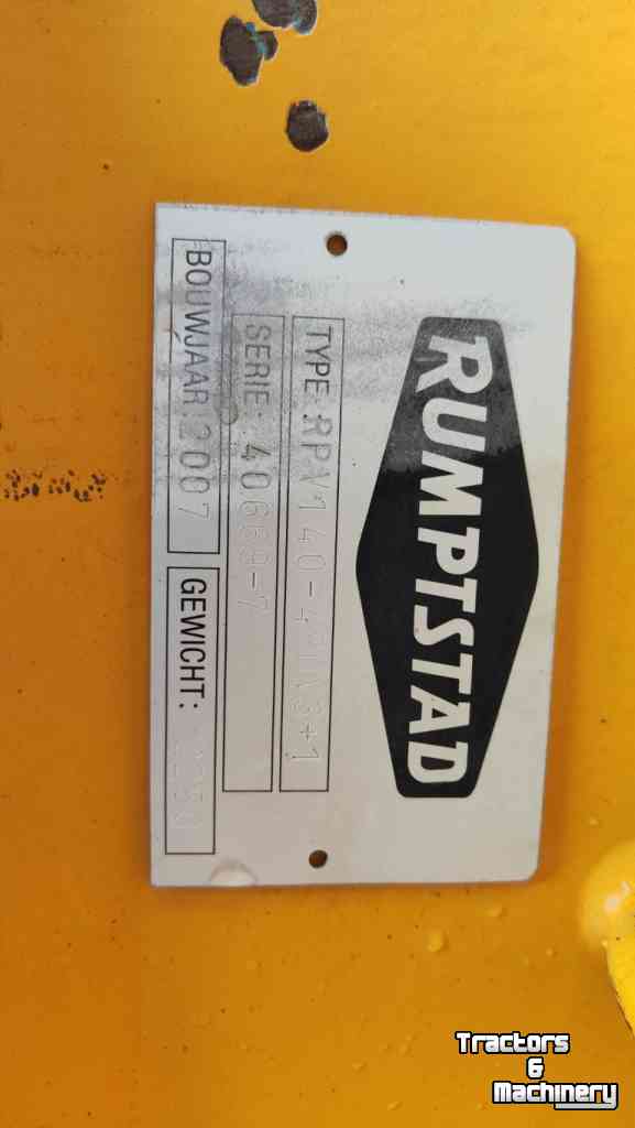 Ploughs Rumptstad RPV140-480 3 schaar