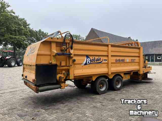 Self-loading wagon Belair gebare 2027 , zerograzer , maaiwagen