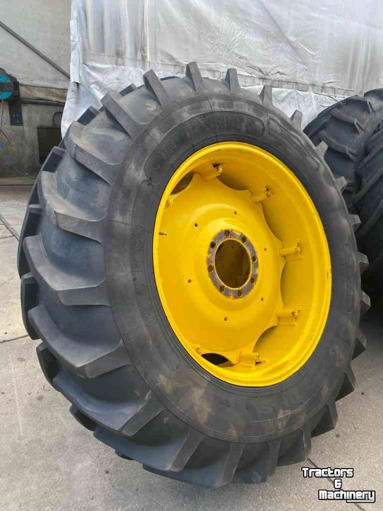 Wheels, Tyres, Rims & Dual spacers Semperit 18.4R38, 460/85R38