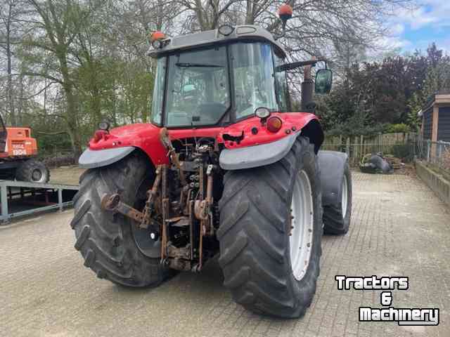 Tractors Massey Ferguson 7485 Dyna-VT Zuidberg fronthef + frontpto