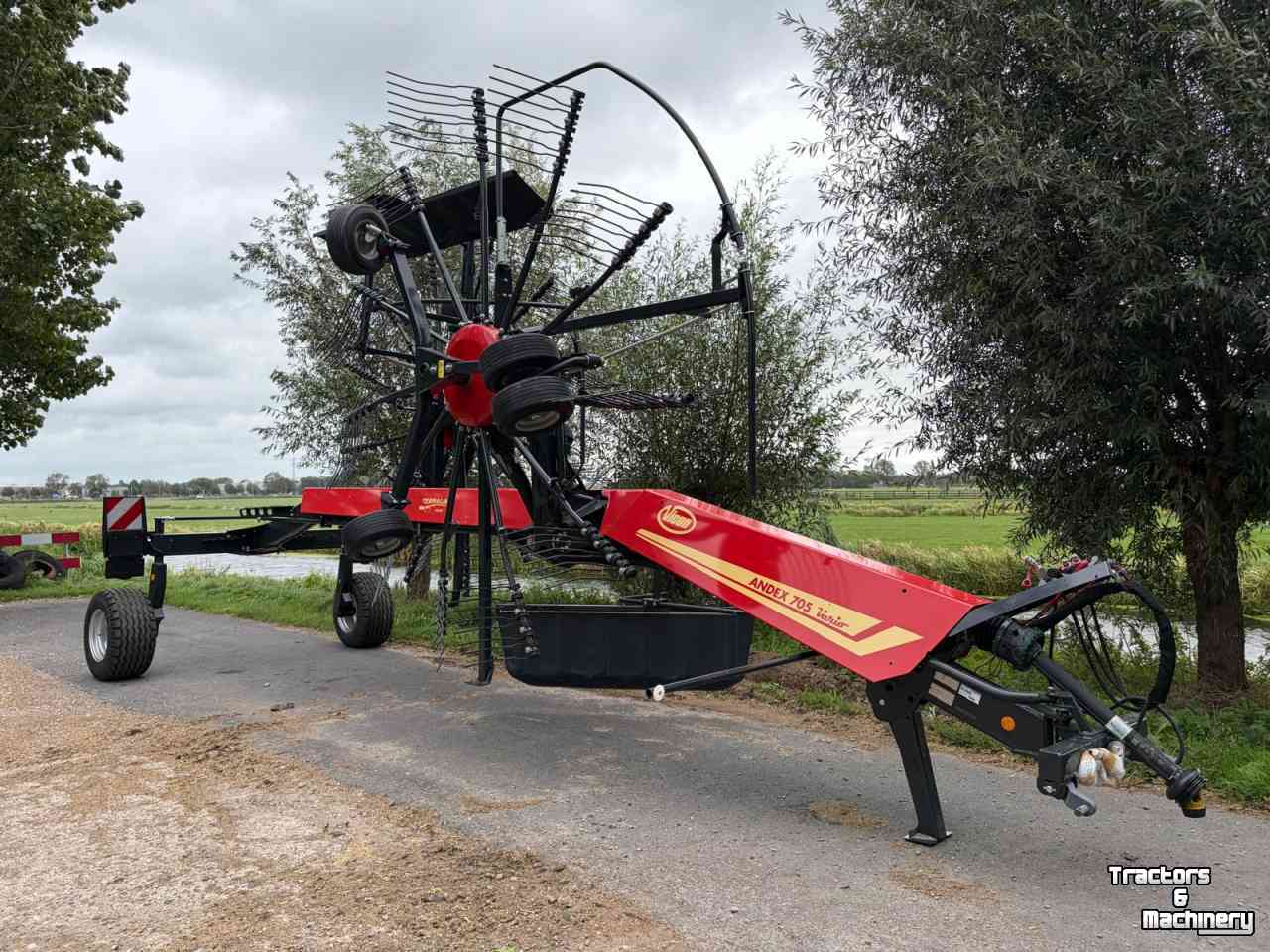 Rake Vicon Andex 705 Vario NIEUW! Scherpe prijs!