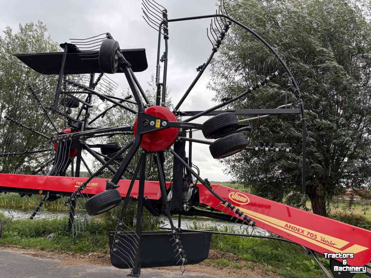 Rake Vicon Andex 705 Vario NIEUW! Scherpe prijs!