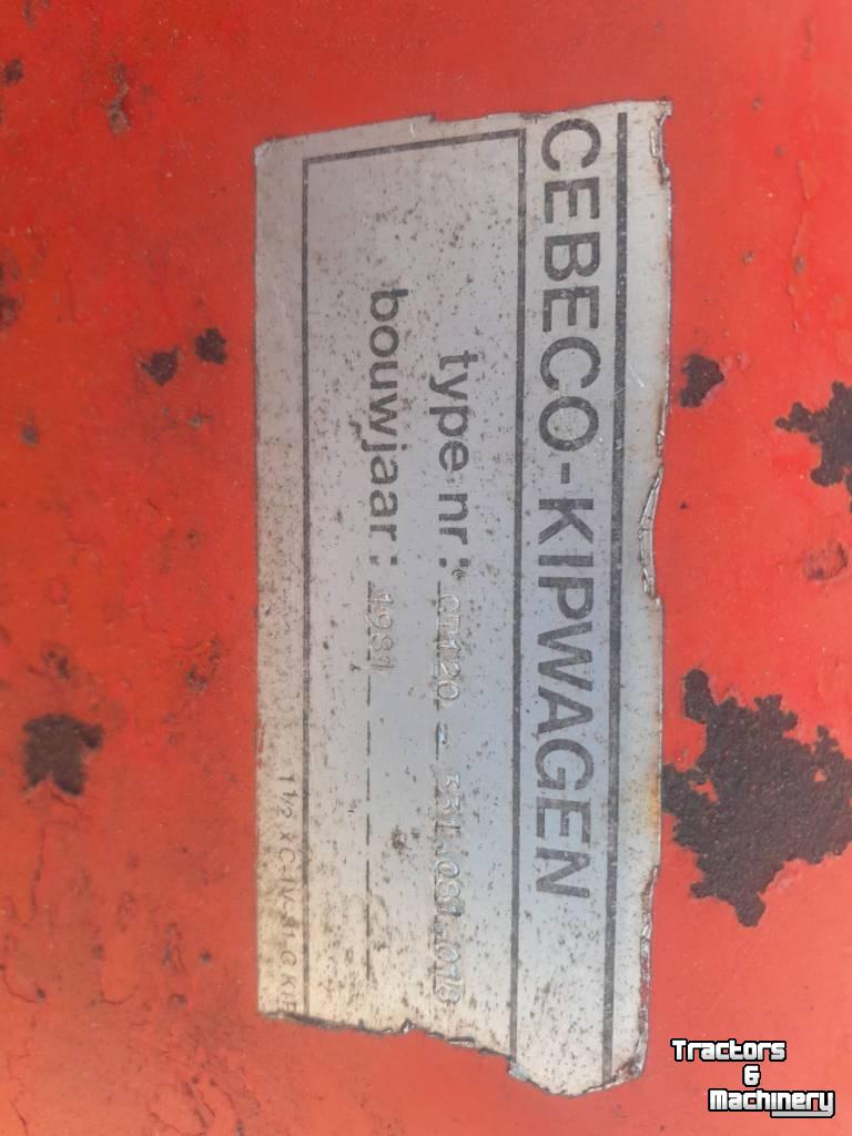 Dumptrailer Cebeco CT120