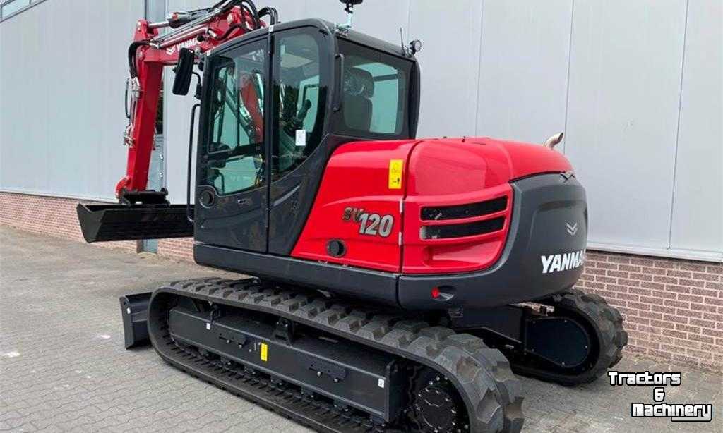 Excavator tracks Yanmar SV120-2PB Rupsgraafmachine Rupskraan Nieuw
