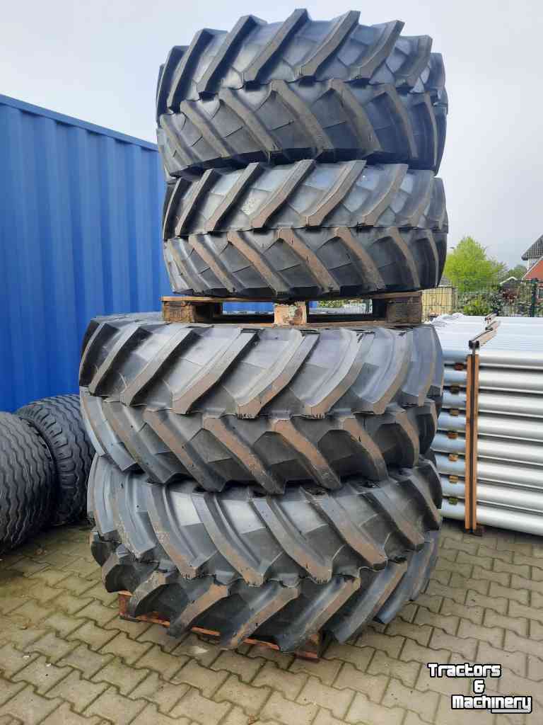 Wheels, Tyres, Rims & Dual spacers Trelleborg 650/65R38 + 540/65R28
