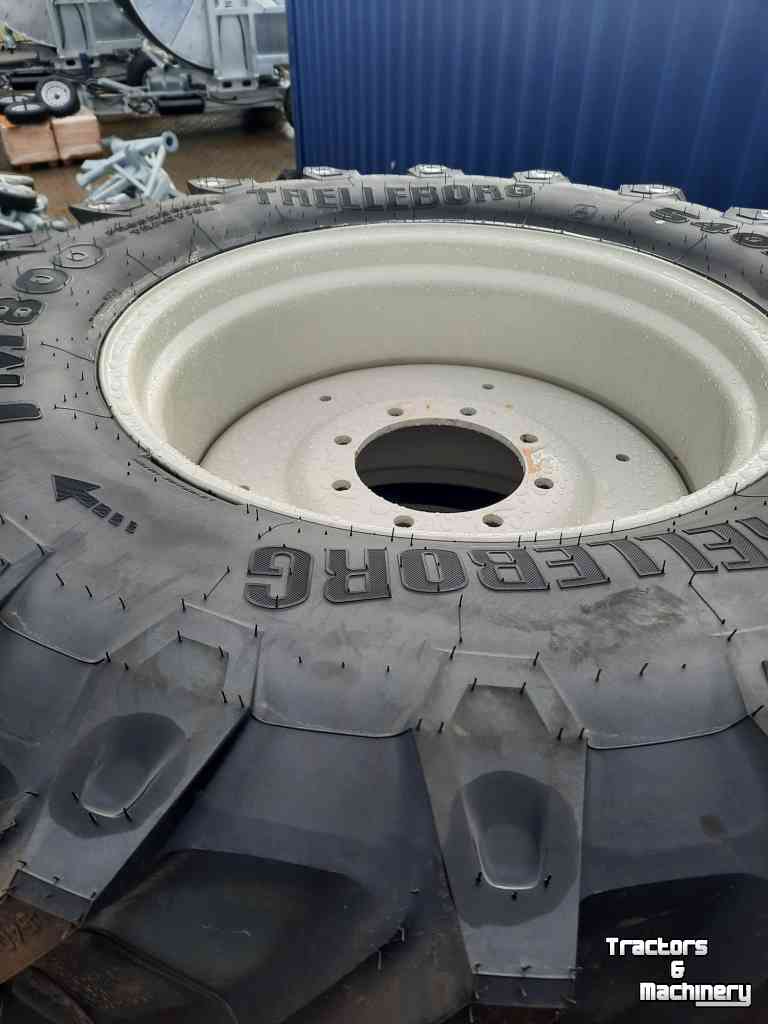 Wheels, Tyres, Rims & Dual spacers Trelleborg 650/65R38 + 540/65R28