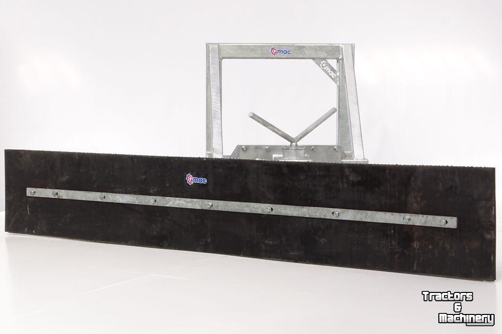 Rubber yard scraper Qmac 180 MECH SCHUIN ZETTELMEYER 402