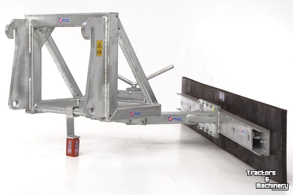Rubber yard scraper Qmac 180 MECH SCHUIN ZETTELMEYER 402