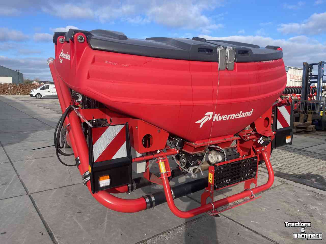 Seed drill Kverneland Accord f drill df2 tank dubbele isobus doseerunits