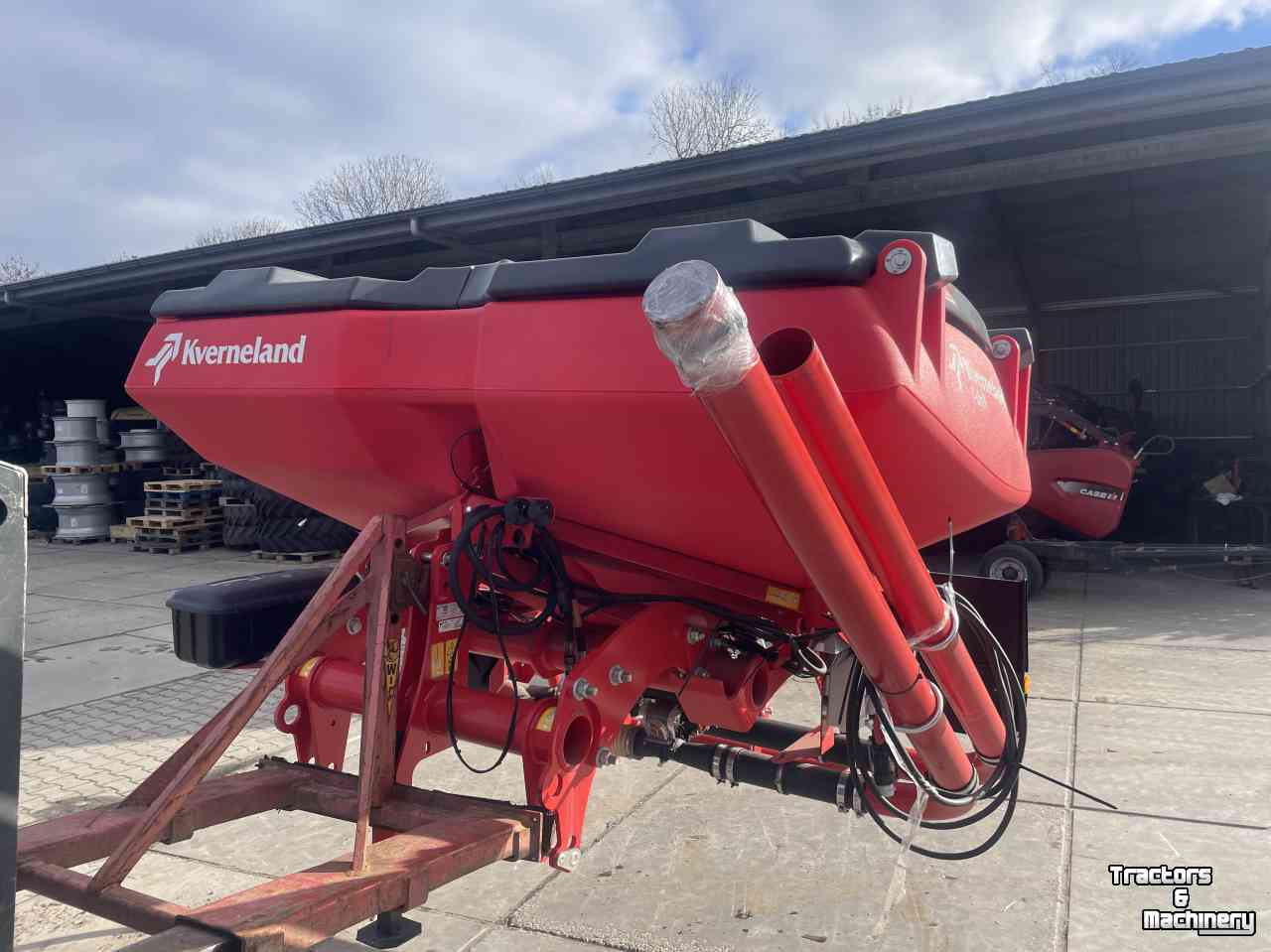 Seed drill Kverneland Accord f drill df2 tank dubbele isobus doseerunits