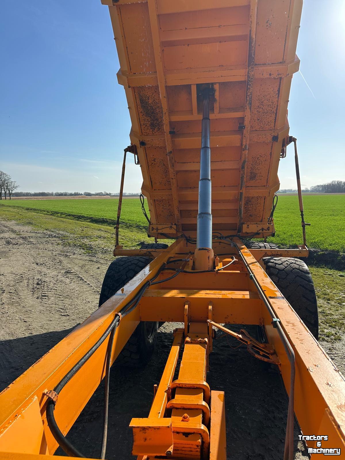 Dumptrailer Rolland kiepwagen 13 ton
