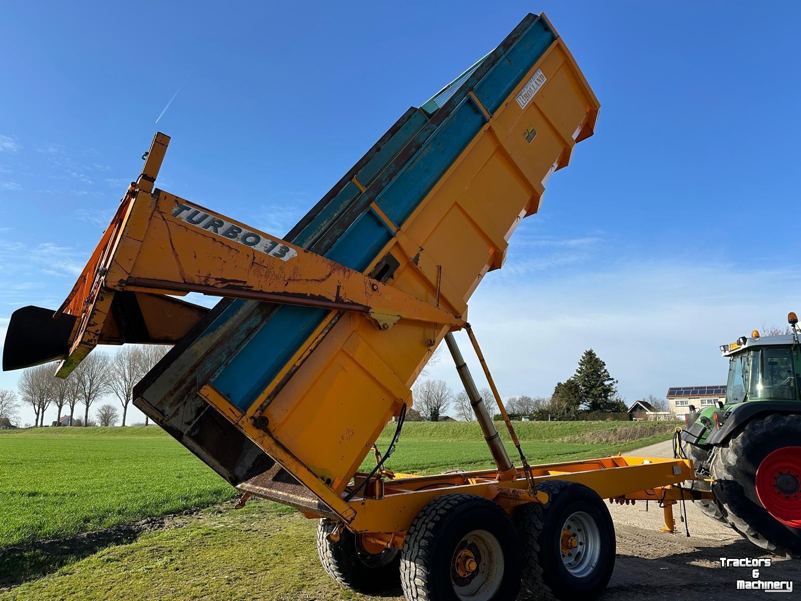 Dumptrailer Rolland kiepwagen 13 ton
