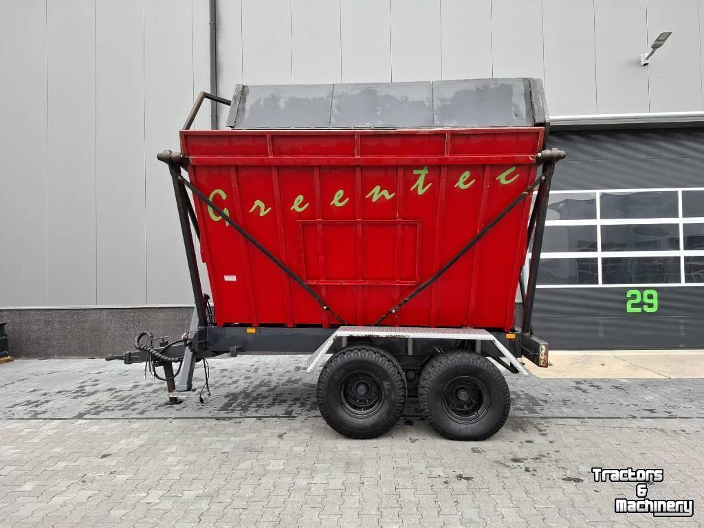 Woodchip trailer Greentec HK 16/12 Hoogkipper
