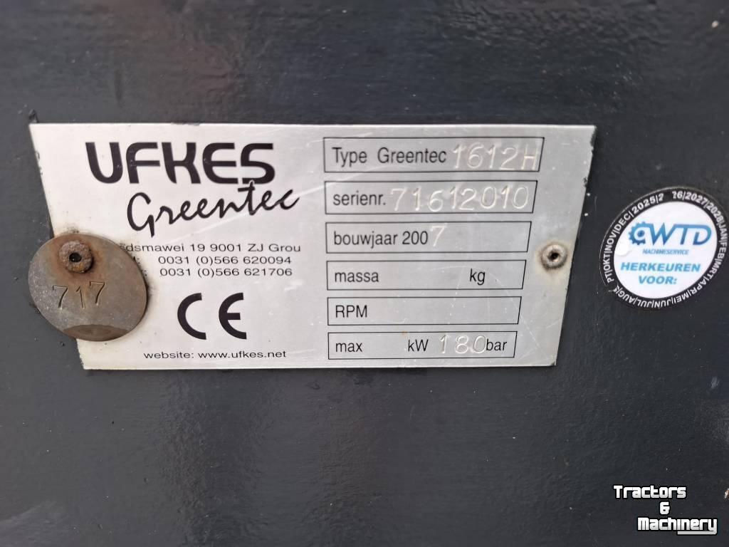 Woodchip trailer Greentec HK 16/12 Hoogkipper
