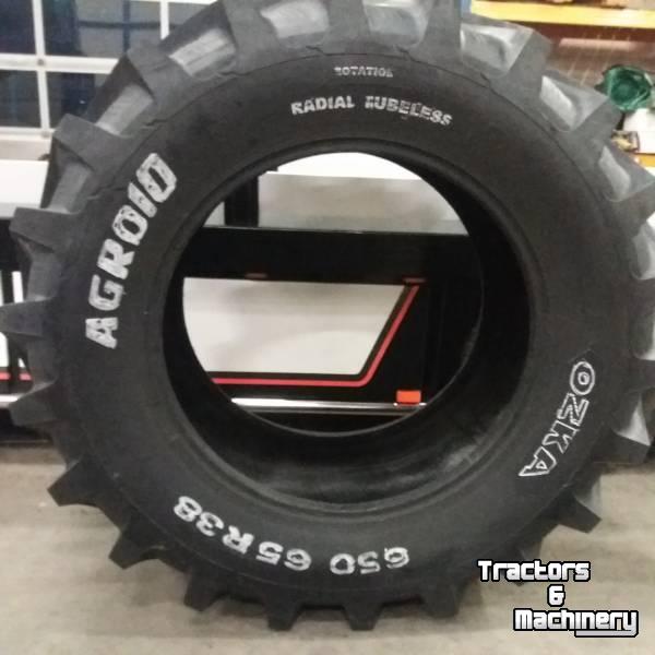 Wheels, Tyres, Rims & Dual spacers  650-65 R38