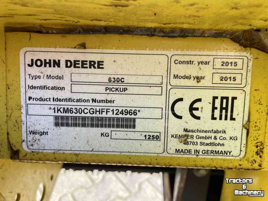 Forage-harvester John Deere 7780i Pro Drive - 40 KM
