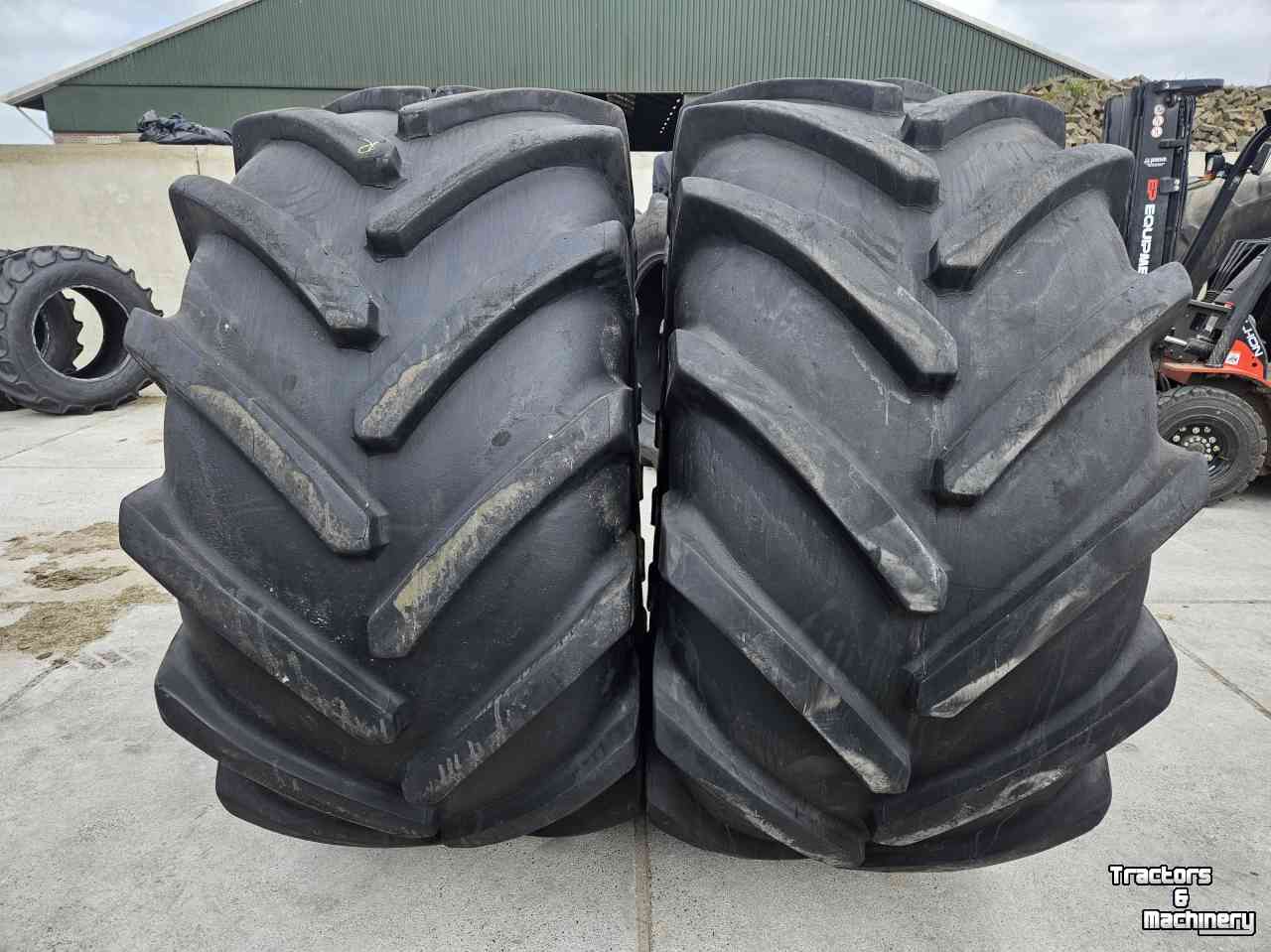Wheels, Tyres, Rims & Dual spacers Michelin 900/60R32 MegaXbib