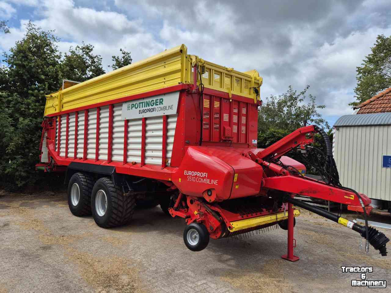 Self-loading wagon Pottinger Europrofi 5510 Combiline