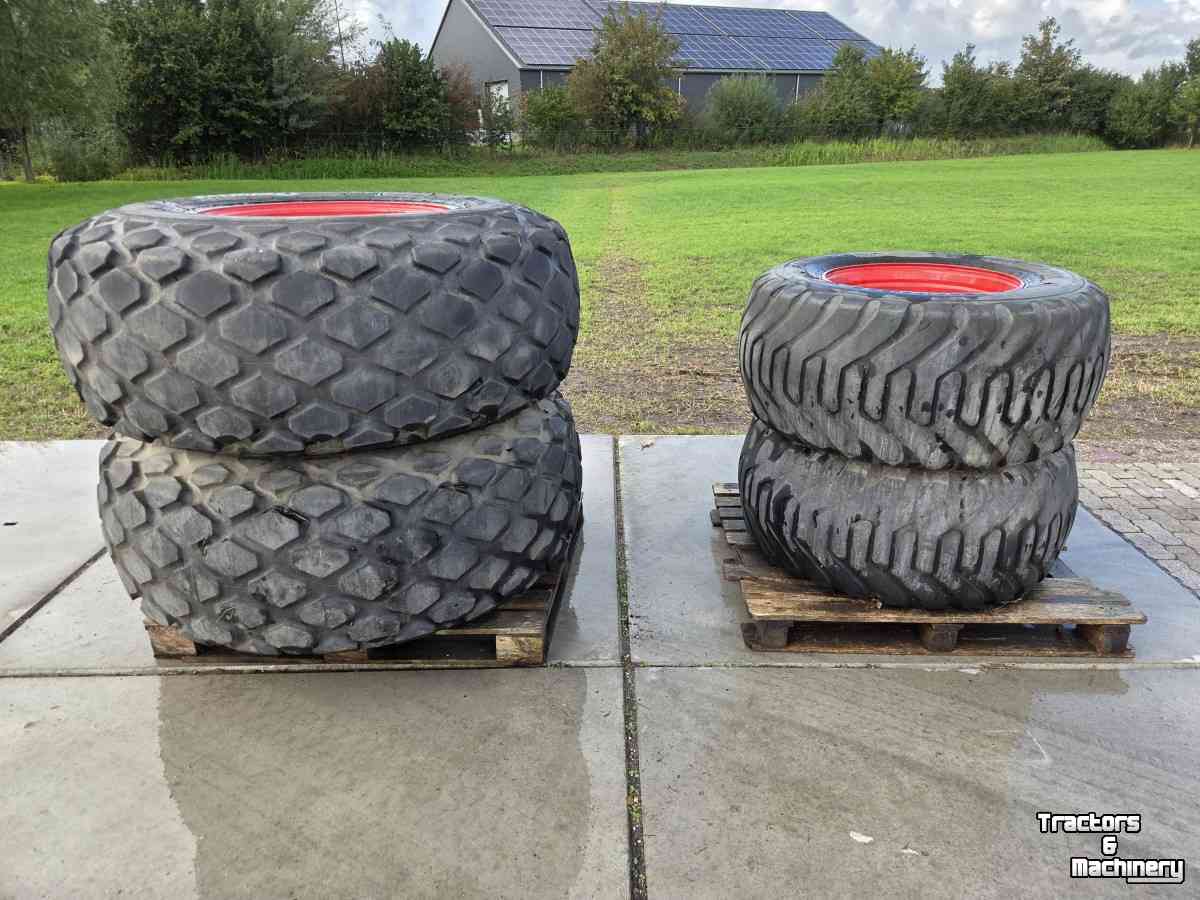 Wheels, Tyres, Rims & Dual spacers Alliance 23.1-26 12PR, +500/60-22.5