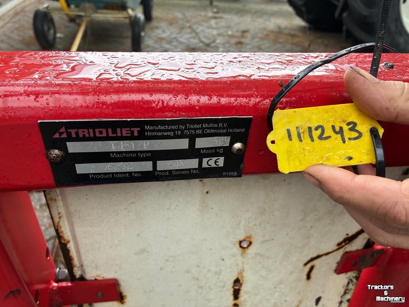 Silage block-cutter Trioliet TU 170 kuilsnijder