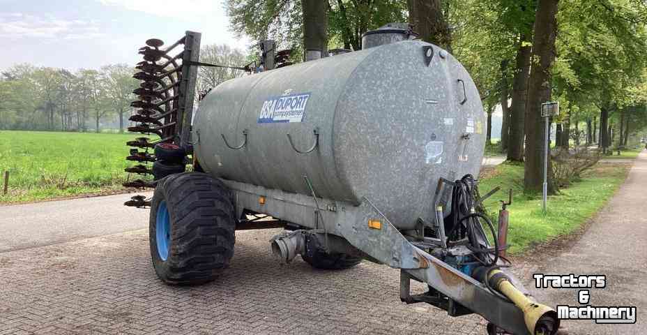 Slurry tank BSA Duport Mesttank + Slootsmid Bemester 6.2 m