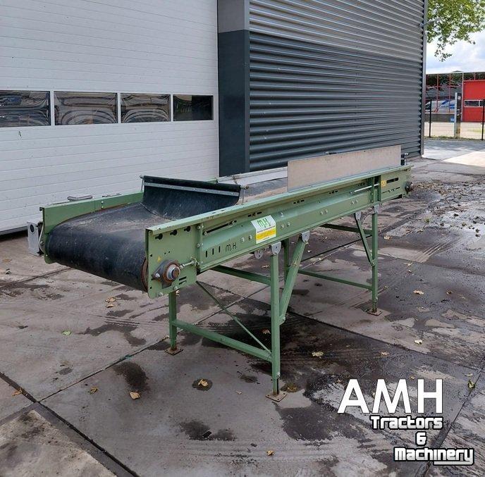 Conveyor M.H. M800 3200X810 TRANSPORTBAND VLAKKE BAND FLAT BELT CONVEYOR BELT FLACHBAND FÖRDERBAND