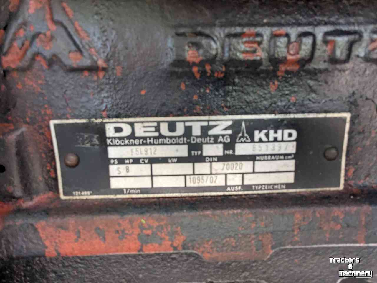 Tractor Deutz-Fahr DX 85