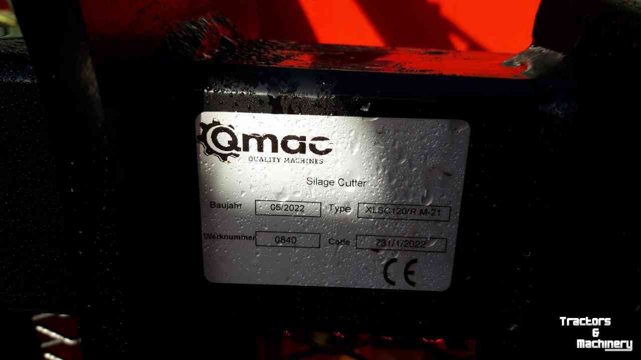 Silage cutting bucket Qmac 120 kuilhapper
