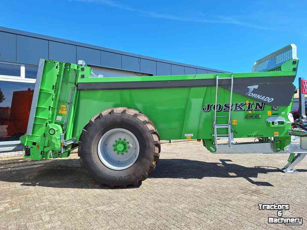 Manure spreader Joskin Tornado T5011/11V Mestverspreider