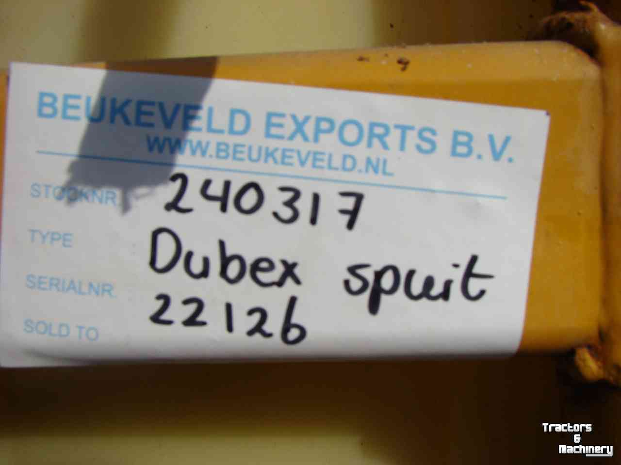 Fieldsprayer Dubex M2