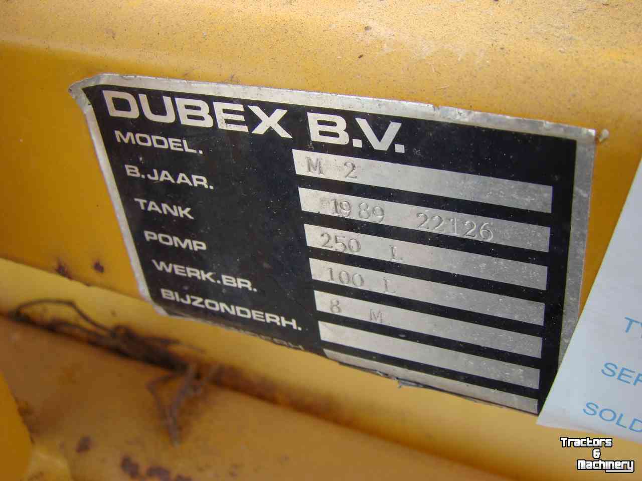 Fieldsprayer Dubex M2