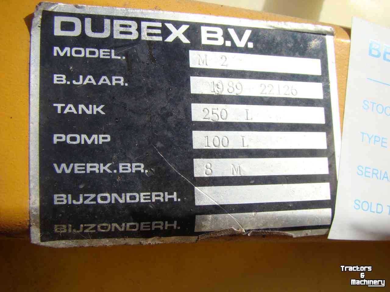 Fieldsprayer Dubex M2