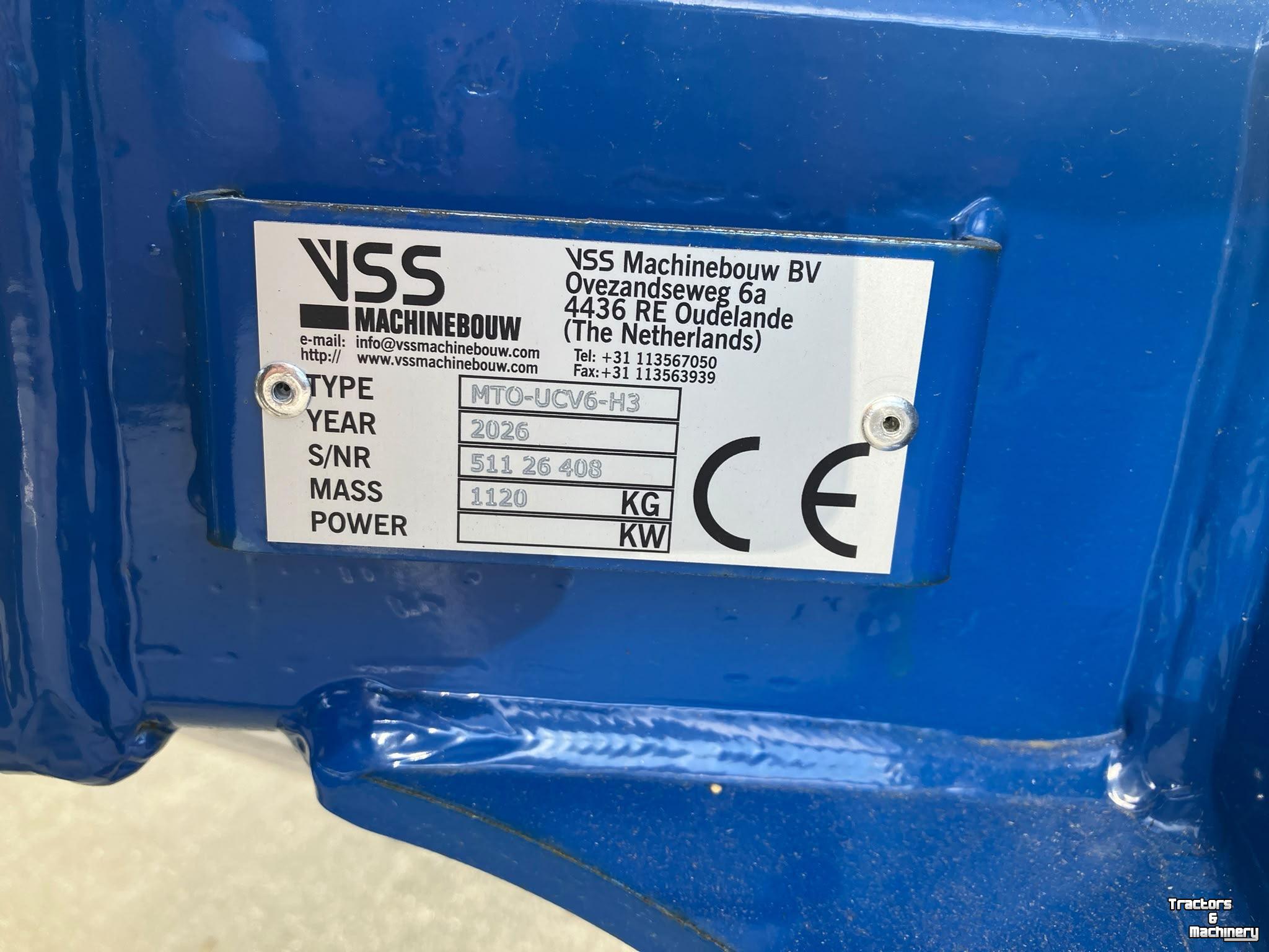 Deep subsoiler VSS MTO-UCV6-H3