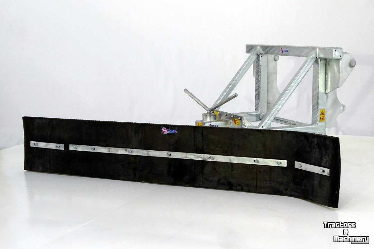 Feed Blade / Slide Qmac Modulo rubber voerschuif schuifbalk aanbouw Mailleux