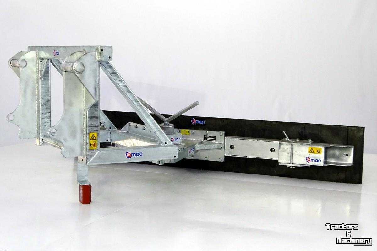 Feed Blade / Slide Qmac Modulo rubber voerschuif schuifbalk aanbouw Mailleux