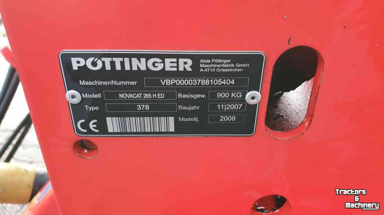 Mower Pottinger Novacat 265 H ED
