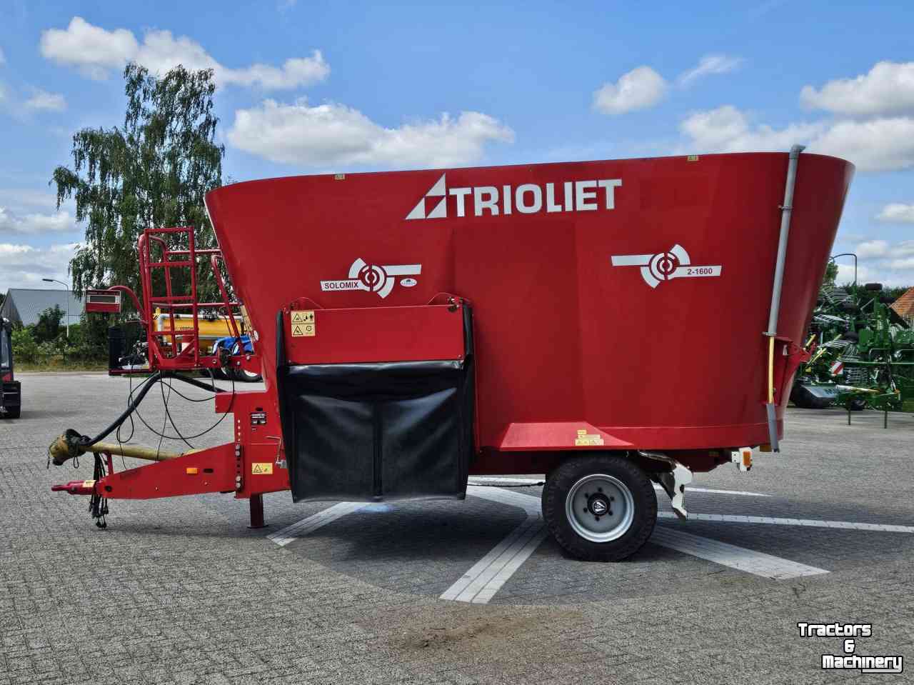 Vertical feed mixer Trioliet Solomix 2-1600