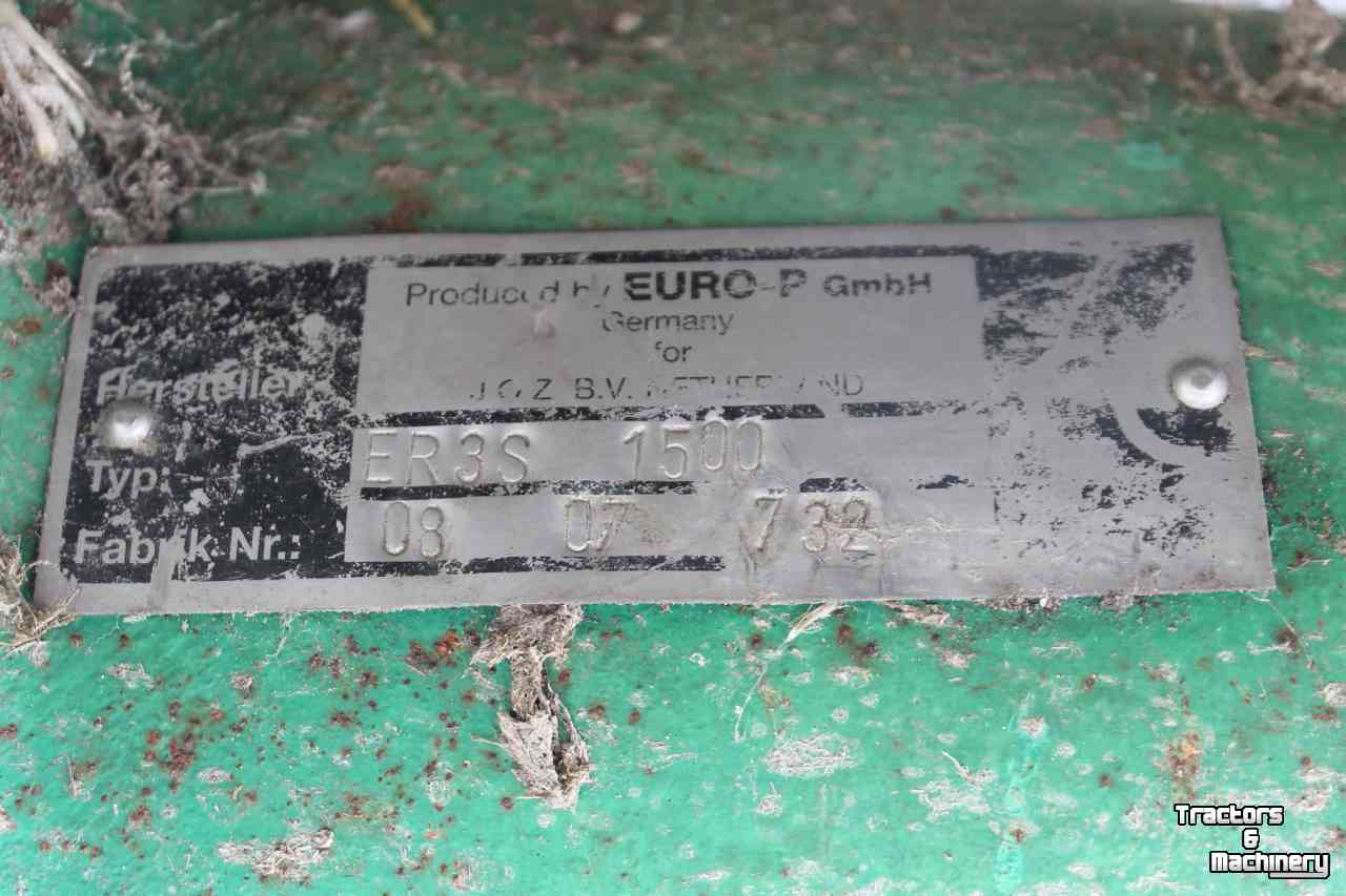 Manure pump JOZ ER3S 1500 staande mestpomp staand model Euro-P mestpomp