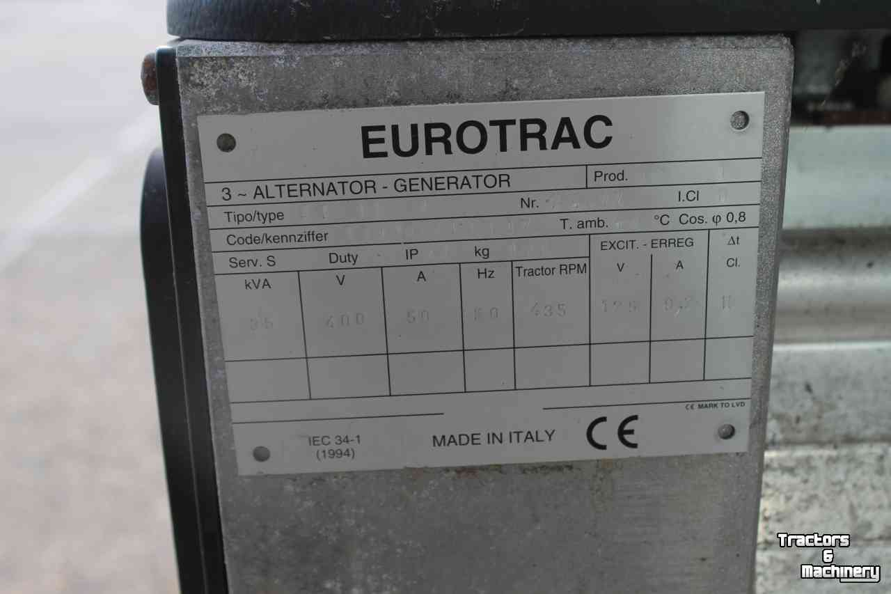Aggregates Eurotrac ET35-2 Bredenoord BR-Tractorset trekkergenerator aftakas aangedreven tractoraggregaat