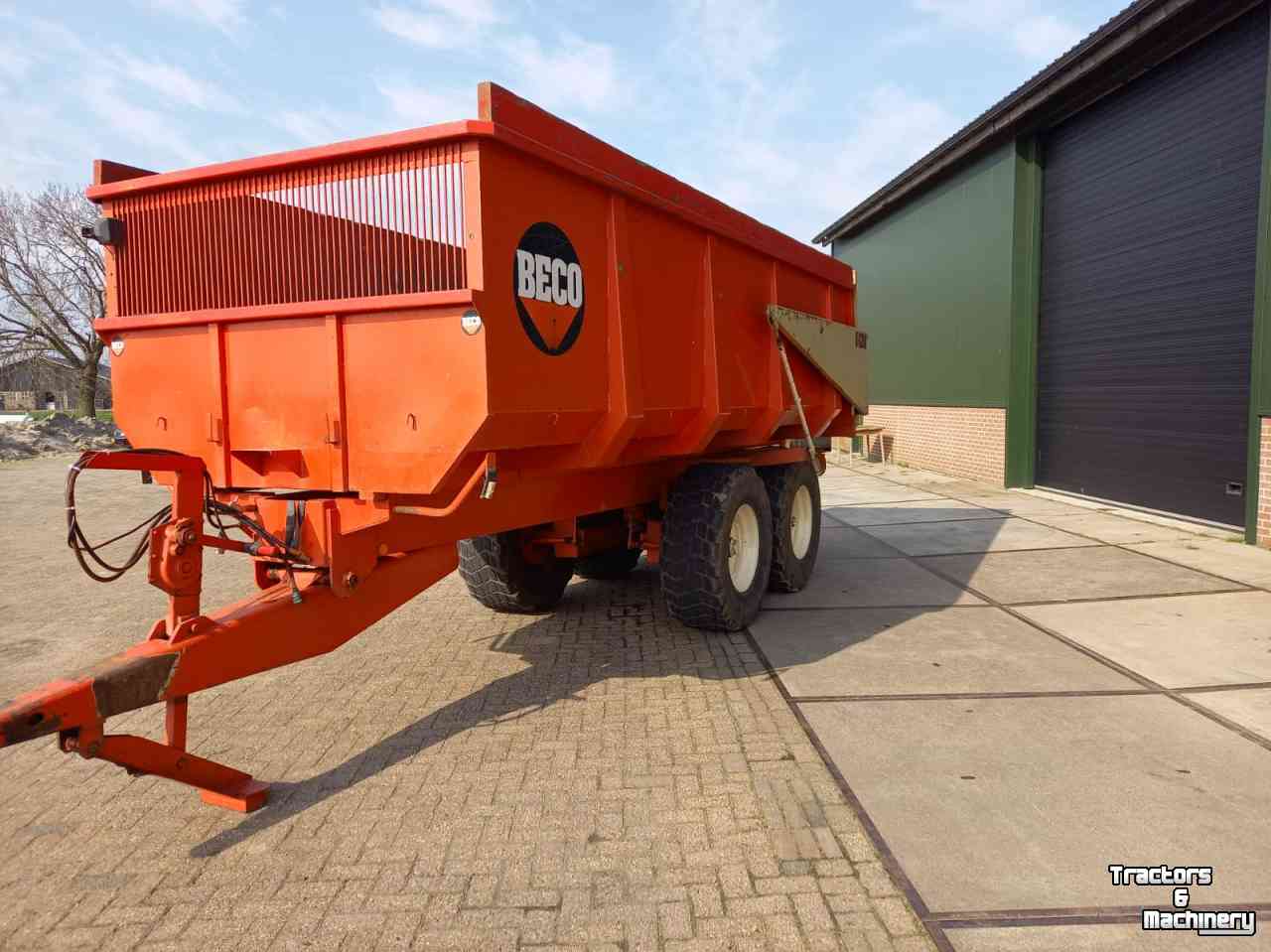 Dumptrailer Beco Kipper 12 Ton