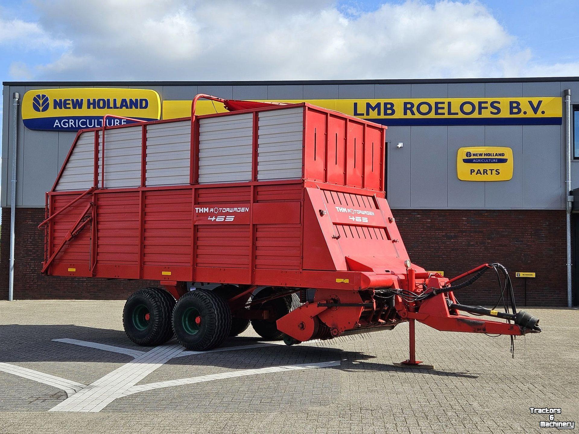 Silage wagon Kverneland TA 465 Taarup 465 met THM rotor