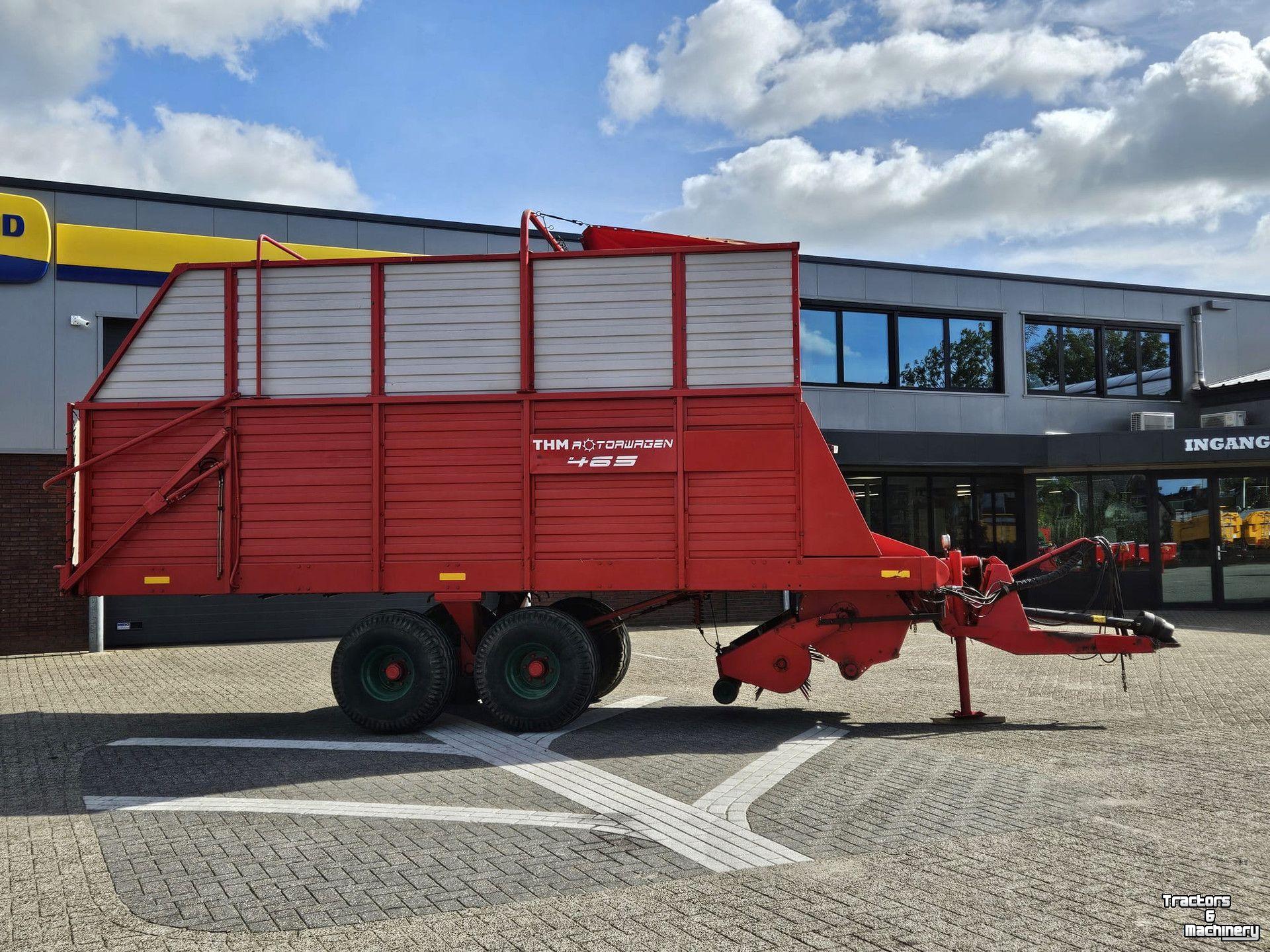 Silage wagon Kverneland TA 465 Taarup 465 met THM rotor
