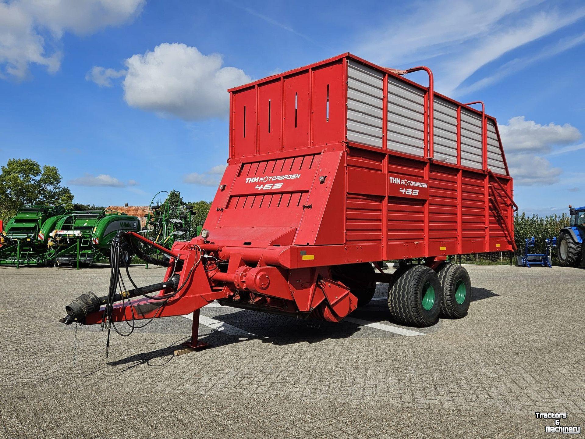 Silage wagon Kverneland TA 465 Taarup 465 met THM rotor