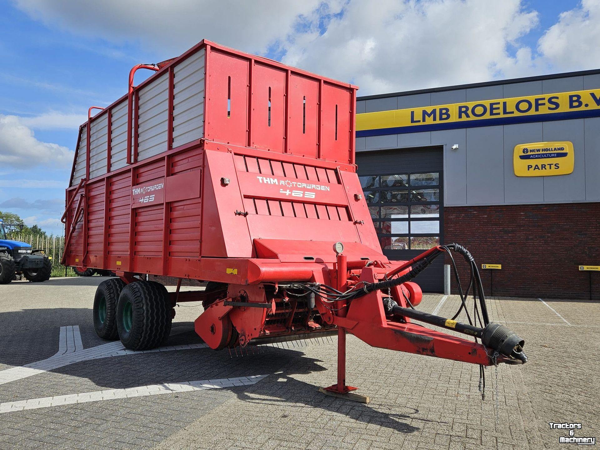 Silage wagon Kverneland TA 465 Taarup 465 met THM rotor