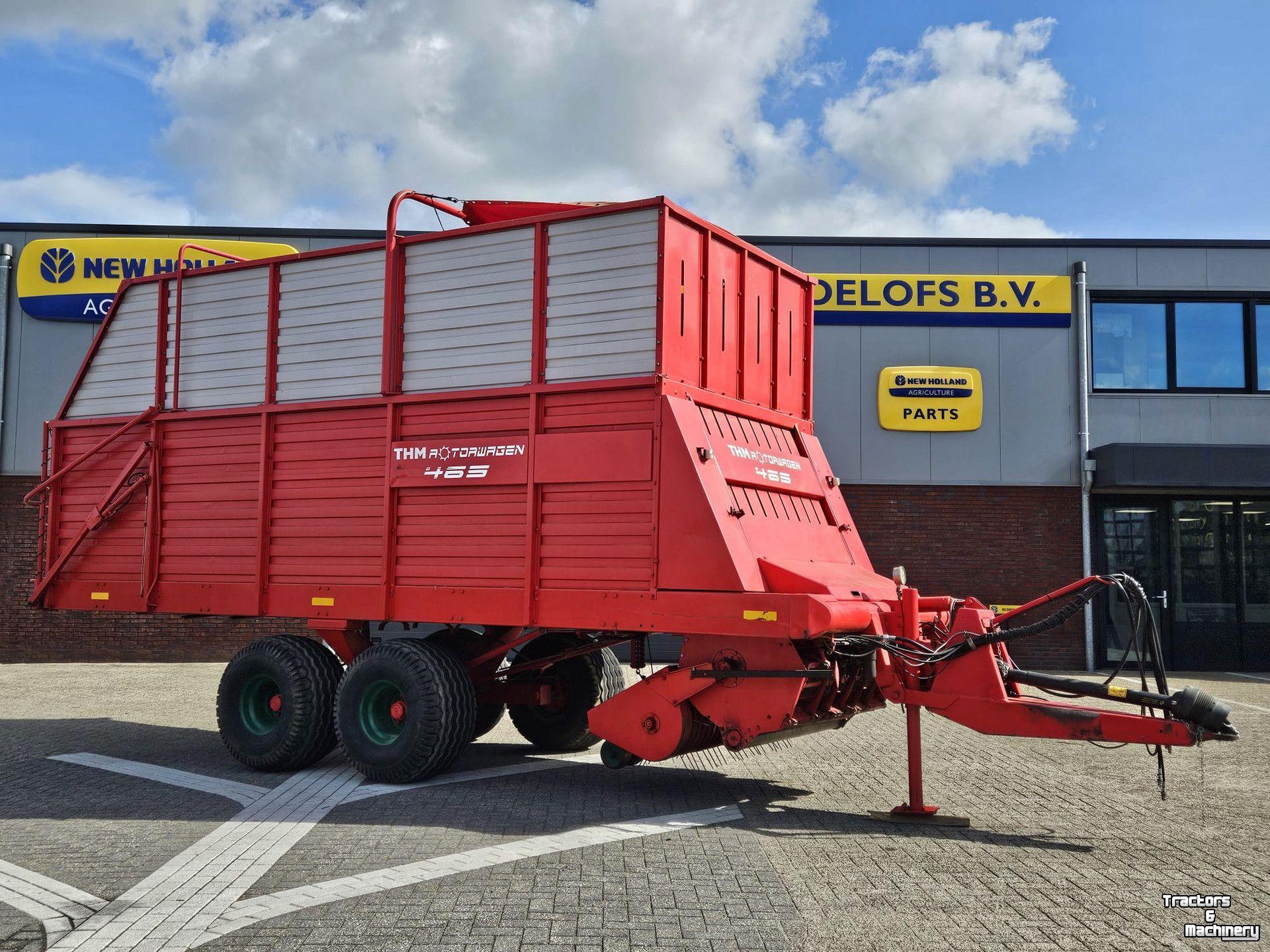 Silage wagon Kverneland TA 465 Taarup 465 met THM rotor